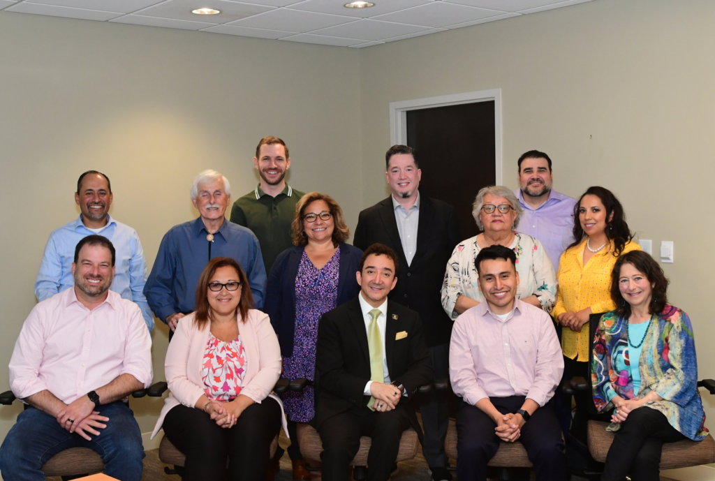Group photo of the Delaware Hispanic Commission. 